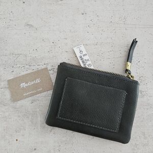 Madewell NWT Green Leather Wallet